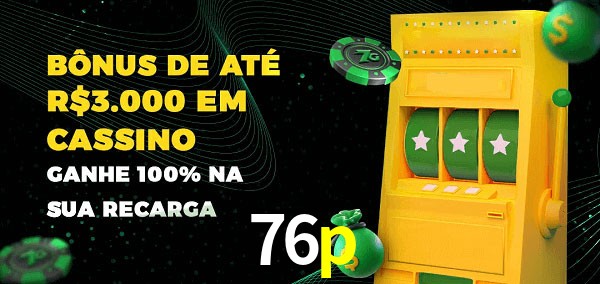 76p melhor bônus de depósito